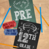 1. Tag der 4. Klasse, erster Tag zurück zur Schule Fotodruck