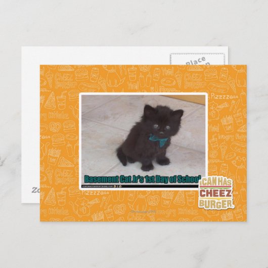 1. Tag der Schule Postkarte (Vorne/Hinten)