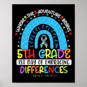 1. Tag der Übernahme von Differenzen 5. Klasse Aut Poster