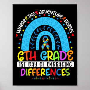 1. Tag der Übernahme von Differenzen 6. Stufe Auti Poster