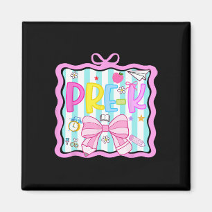 1. Tag der Vorschule Preppy Ck Zur Schule Co Magnet