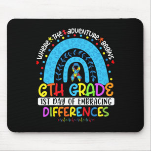 1. Tag des Akzeptierens von Unterschieden 6. Klass Mousepad