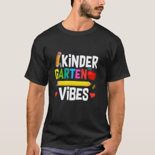 1. Tag des Kindergarten-Gefühls Lehrer Schüler Rüc T-Shirt