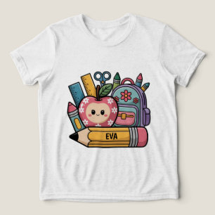 1. Tag des T-Shirts, Schulabschlag, Erster Schulta Tri-Blend Shirt
