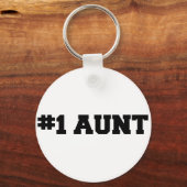 #1 Tante, #1 Tante, Number 1 Tante, Best Tante Schlüsselanhänger (Vorderseite)