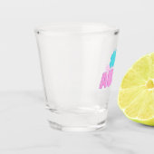 #1 Tante Aufkleber Schnapsglas (Links)