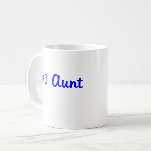 #1 Tante Mug Kaffeetasse (Vorderseite Links)
