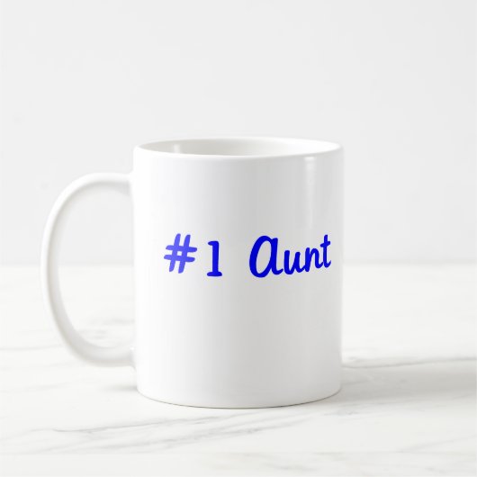 #1 Tante Mug Kaffeetasse (Links)