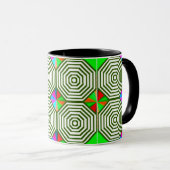 1 Tasse für farbiges Digitaldesign - perfekte Größ (VorderseiteRechts)