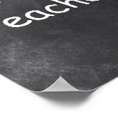 #1 Teacher Chalkboard Design Class Dekoration (Ecke)