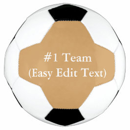 #1 Team (Easy Edit Text) Fußball