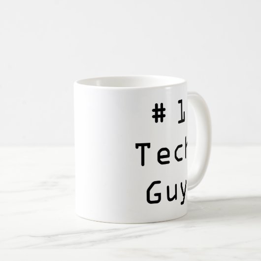 # 1 Tech-Typ Kaffeetasse (VorderseiteRechts)
