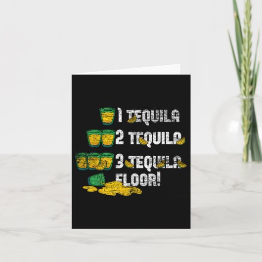 1 Tequila 2 Tequila 3 Tequila Floor Karte (Vorderseite)