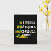 1 Tequila 2 Tequila 3 Tequila Floor Karte (Gelbe Blume)