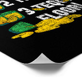 1 Tequila 2 Tequila 3 Tequila Floor Poster (Ecke)