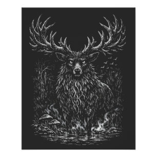 1. The Shadow Stag von BurnsInHell Poster