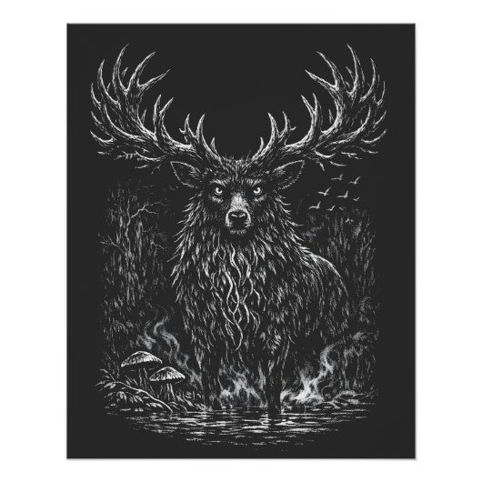 1. The Shadow Stag von BurnsInHell Poster (Vorderseite)