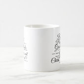 1 Thes 5:16 - 18 - Schrifts-Kunst Kaffeetasse (Mittel)