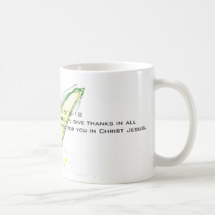 1 Thessalonians 5:16 - frohes alwa 18Be… Kaffeetasse