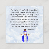 1 Thessalonicher 4:16-17 Karte (Vorderseite)