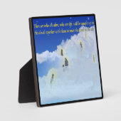 1 Thessaloniker 4:17 Fotoplatte (Vorderseite)