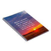 1 Thessaloniker 5:16-18 freuen sich immer Notizblock (Rechte Seite)