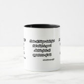 1 Thessaloniker 5:21-22 KJV Bibel 2-Tone Tasse (Zentrum)