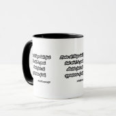 1 Thessaloniker 5:21-22 KJV Bibel 2-Tone Tasse (Vorderseite Links)