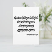 1 Thessaloniker 5:21-22 KJV Bibelgrüße Karte (Stehend Vorderseite)