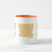 1 Timothy 1:9-10 KJV Bibelschrift Zwei-Tone Tasse (Zentrum)