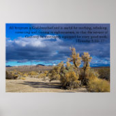 1 Timothy 3:16, 17 RauchBush Poster (Vorne)