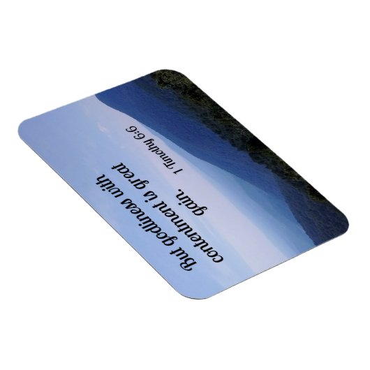 1 Timothy 6:6 Magnet (Rechte Seite)