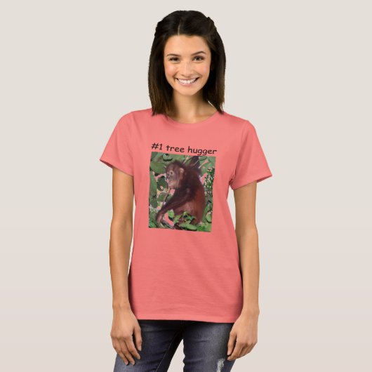 #1 Tree Hugger T-Shirt (Vorne ganz)