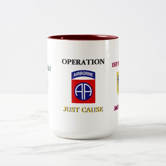 1. Ursachen-Kampf-Sprungs-Tasse der Bn-(Abn) 504. Zweifarbige Tasse (Mittel)