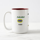 1. Ursachen-Kampf-Sprungs-Tasse der Bn-(Abn) 504. Zweifarbige Tasse (Links)