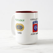 1. URSACHEN-TASSE DER BN-(ABN) 504. DER ZWEIFARBIGE TASSE (Vorderseite Links)