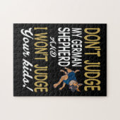 1 Urteile nicht über meinen deutschen Schäferhund, Puzzle (Horizontal)