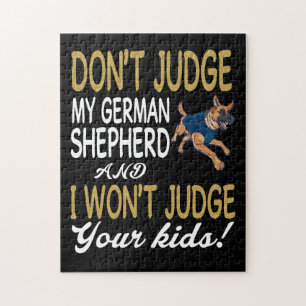 1 Urteile nicht über meinen deutschen Schäferhund, Puzzle