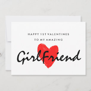 1. Valentinenkarte für Freundin