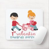 1. Valentinstag zusammen Mousepad (Mit Mouse)