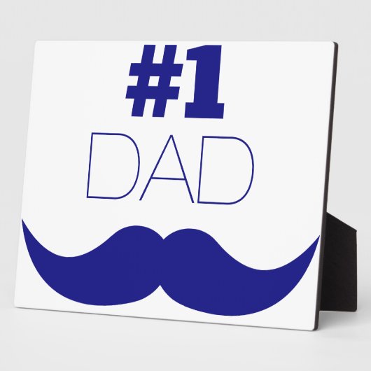 1. Vater Blue Mustache - Nummer 1 Fotoplatte (Seite)