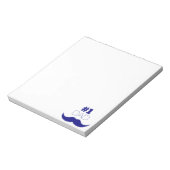 1. Vater Blue Mustache - Nummer 1 Notizblock (Rotiert)
