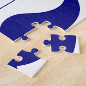 1. Vater Blue Mustache - Nummer 1 Puzzle (Seite)