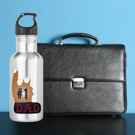 1. Vater Ebony Teak Trinkflasche