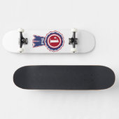 1. Vater - Glücklicher Tag des Vaters Skateboard (Horizontal)