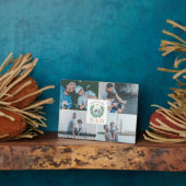 1. Vater, Happy Vathers Day Golf Theme Collage Fotoplatte (Seite)