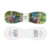 #1 Vater Quote Custom 2 Foto Personalisiert Baseball (Paneele)