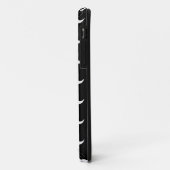 1. Vater Schwarz-Weiß-Schnurrbart - Nummer eins Case-Mate iPhone Hülle (Hinten/Links)