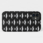 1. Vater Schwarz-Weiß-Schnurrbart - Nummer eins Case-Mate iPhone Hülle (Rückseite (Horizontal))