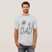 # 1 Vater Shirt - Funny Father Gift (Vorne ganz)